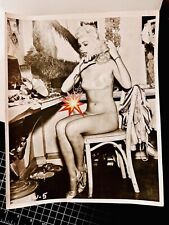 Vtg 40’s-50’s Original Burlesque Star Dressing Room cheesecake pinup 8x10 Photo for sale  Shipping to South Africa