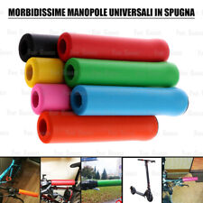 Coppia Manopole Universali Bici Monopattino MTB Spugna Antiscivolo E-Bike -LIGHT usato  Conversano