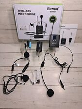 UHF Wireless Lavalier Lapel Microphone System/Headset Mic/Stand Mic, 165ft Ra... for sale  Shipping to South Africa