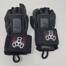 Guantes deslizantes de patineta triple ocho protectores de manos medianos  segunda mano  Embacar hacia Argentina