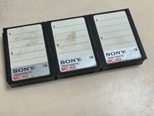 Sony microcassette 3 for sale  ASHTEAD