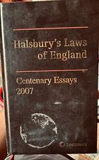 Halsbury law england for sale  MANCHESTER
