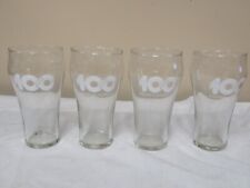 COCA COLA 100 YEAR CENTENNIAL 1986 SET OF 4 GLASSES for sale  Shipping to South Africa