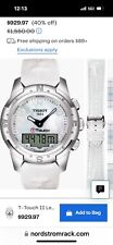 Tissot touch white for sale  Brooklyn