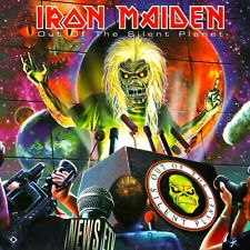 Iron Maiden Out Of The Silent Planet BANNER ENORME 4X4 pés tecido pôster tapeçaria comprar usado  Enviando para Brazil