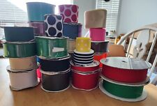 Used, Lot Of Grosgrain Sewing Ribbon Some Never Opened Smoke And Pet Free Home for sale  Shipping to South Africa