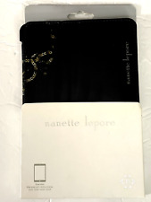 Nanette Lepore - Estuche Rígido Folio para Apple iPad mini, mini 2 mini 3 - Negro/Dorado, usado segunda mano  Embacar hacia Argentina