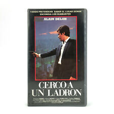 CERCO A UN LADRON. Alain Delon Robin Davis LE BATTANT Pierre Mondy DE MUERTE VHS segunda mano  Embacar hacia Argentina