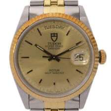 TUDOR Oyster Prince Day Date 34MM Automatic Watch #76213 Stainless Steel Gold for sale  Shipping to South Africa