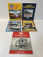 Paquete de libros de ferrocarril - historiadores o modelos de ferrocarriles segunda mano  Embacar hacia Mexico