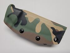 Handmade M81 Woodland Kydex Sheath for Fallkniven F1 with Large Tek-Lok 201 USA for sale  Shipping to South Africa