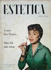 Estetica 1957 rivista usato  Codigoro