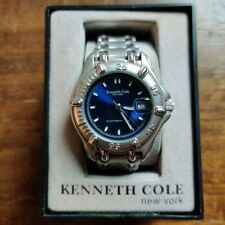 Kenneth Cole New York KC3063 relógio de motorista mostrador azul escuro com calendário comprar usado  Enviando para Brazil