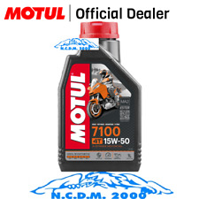 1 LITRO OLIO MOTORE MOTUL 7100 15W50 LUBRIFICANTE SINTETICO PER MOTO comprar usado  Enviando para Brazil