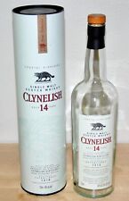 Clynelish 14 Single Malt Scotch Whisky Bottle Empty 750ml with Cork/tube for sale  Shipping to South Africa