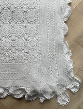 Vintage crochet bedspread for sale  GILLINGHAM