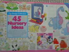 45 disegni a tema Nursery Cross Stitch Opuscolo-Dino Bambini/animali/orsetti usato  Spedire a Italy