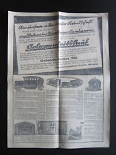 Reklameblatt bavaria versandha gebraucht kaufen  Annaberg-Buchholz, Mildenau