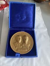 90 ANIVERSARIO Medalla de Mesa de Bronce - BAUSCH & LOMB OPTICAL CO. 1853-1943 segunda mano  Embacar hacia Argentina