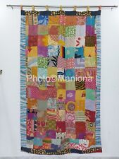 Vintage kantha patchwork Handmade curtain/Shower curtain/home decor curtains for sale  Shipping to South Africa