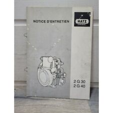 Hatz diesel 2g30 d'occasion  Castelnau-d'Auzan