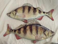 Pair fish cushions for sale  LONDON