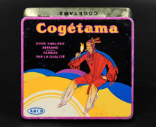 Early Vintage Cogetama Chief Tobacco Cigar Tin Native American Graphic Empty for sale  Shipping to South Africa