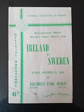 Ireland sweden 1949 for sale  Ireland