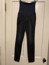 $219 QUADRO Jeans Skinny Manor Avenue - Tamanho 25 faixa para barriga de maternidade LEIA, usado comprar usado  Enviando para Brazil