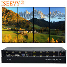 12 Channel TV Video Wall Controller 3x4 2x6 2x5 HDMI DVI VGA USB Video Processor for sale  Shipping to South Africa