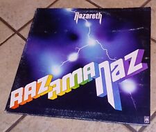 Nazareth RAZAMANAZ SP 4396 Gatefold Vinil LP Disco Álbum 1973 W Inserir ROCK comprar usado  Enviando para Brazil