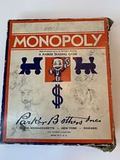 1936 vintage monopoly for sale  Kalkaska