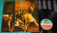 Skid Row - Slave To The Grind BRASIL 1ª prensa Lp 1991 Inserir Atlântico comprar usado  Brasil 