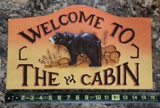 Welcome cabin wooden for sale  Melrose