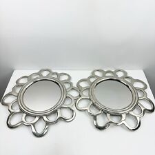 Silver mirrors wall for sale  Newtown