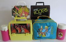 1986-87 Raro Barbie & Rockers Lancheira conjunto de 4 Canadá EUA Austrália México Uau comprar usado  Enviando para Brazil