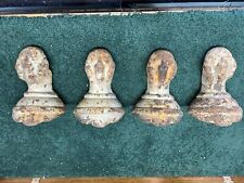 Antique 4 Cast Iron Bathtub Claw and Ball Foot Feet Bath Tub Legs for sale  Shipping to South Africa