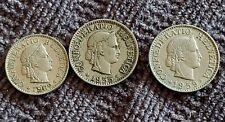 Münzen schweizer franken gebraucht kaufen  Waldsolms