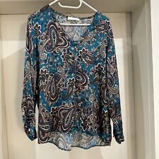 Damen bluse paisley gebraucht kaufen  Neumarkt i.d.OPf.