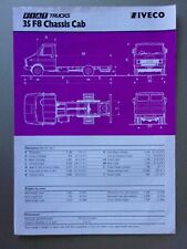 Fiat iveco chassis for sale  UK