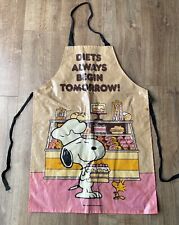 Vintage snoopy apron for sale  ENFIELD
