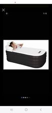 Used, Inflatable Bath Tub Adult Folding Portable Bathtub Spa Warm Blow Up Bathtub PVC for sale  Shipping to South Africa
