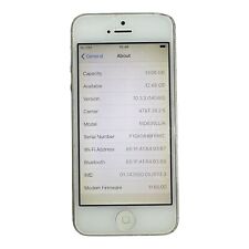 Apple iPhone 5 - 16GB - Branco e prata (AT&T) A1428 (GSM) (LEIA) comprar usado  Enviando para Brazil