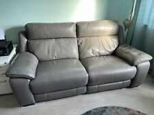 Good reclining leather for sale  UK