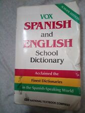 Diccionario VOX Ser.: Diccionario escolar Vox español e inglés por Vox Staff y segunda mano  Embacar hacia Argentina