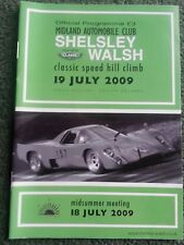 2009 shelsley walsh for sale  LLANTWIT MAJOR