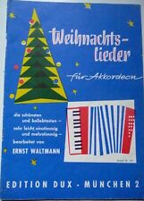Noten akkordeon weihnachtslied gebraucht kaufen  Berlin