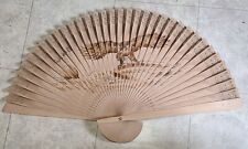 Vtg wood fan for sale  Concan