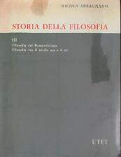 Storia della filosofia. usato  Italia