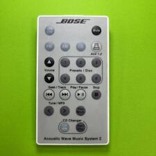 Bose-Acoustic Wave Music System II Remote Control white Original, used for sale  Shipping to Canada